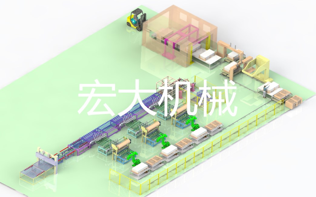 全自動鋪紙機械人